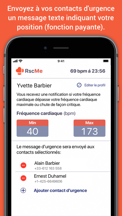 Screenshot #2 pour RscMe : SOS pour le Cœur