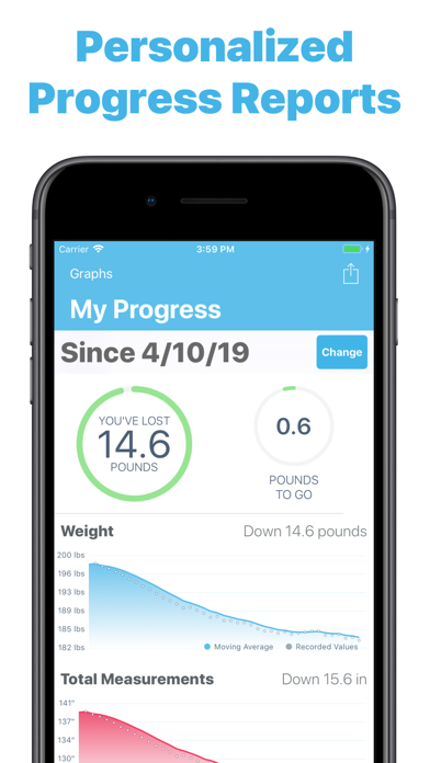 Screenshot #2 pour Progress Body Tracker & Health