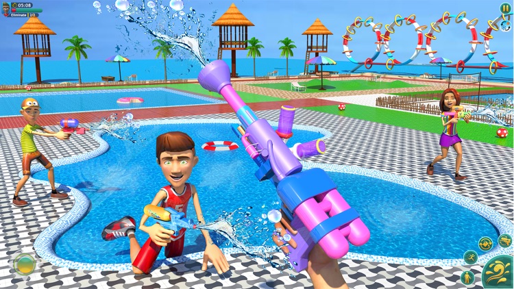 Water Park Shooting Clash 3D