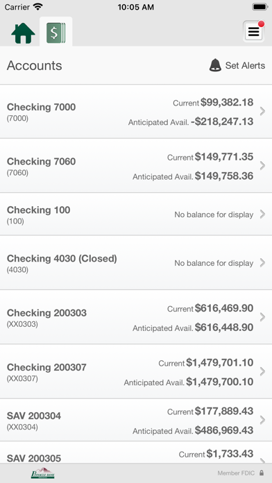 Pinnacle Bank Business Screenshot