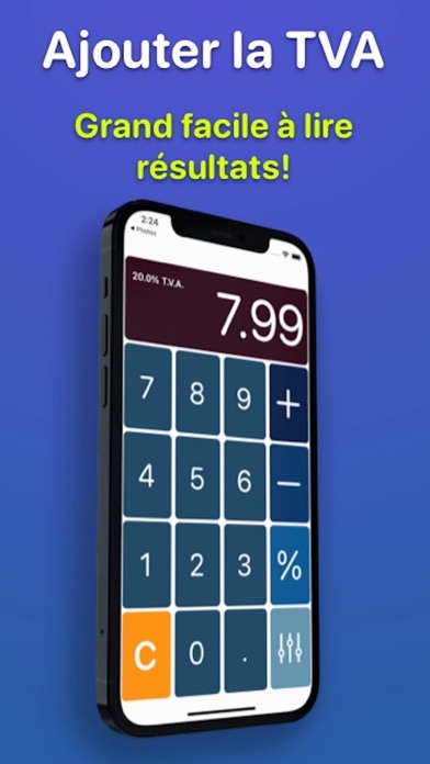 Screenshot #2 pour Calcul Rapide de la TVA