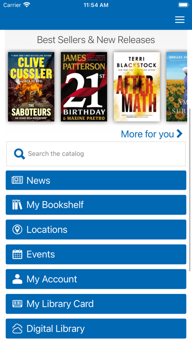 Harford County Public Library Screenshot