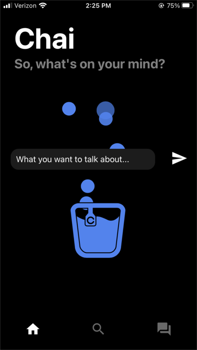 Chai? iPhone screenshot 1 - Lifestyle app