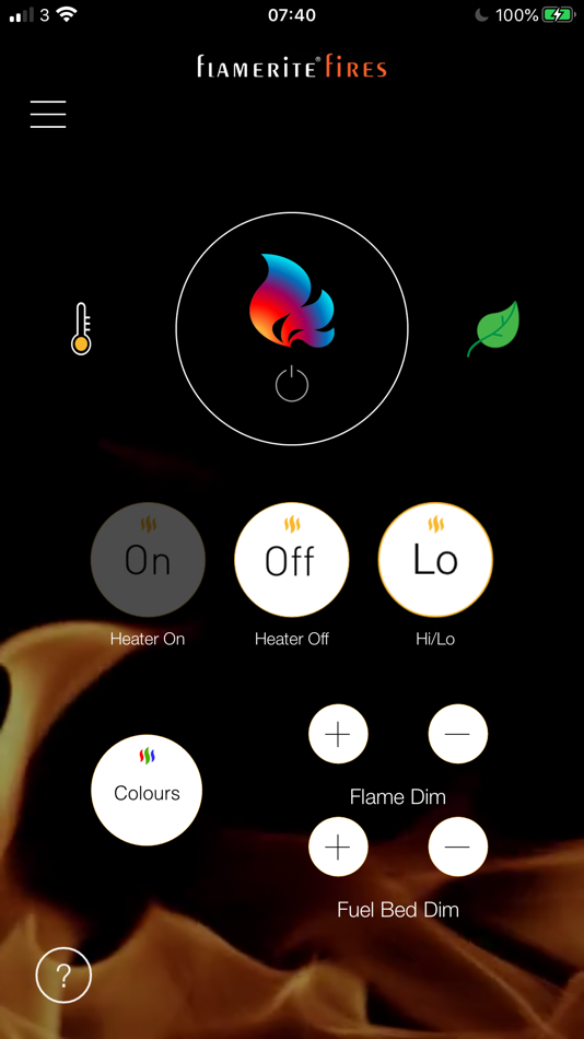 #1. Flamerite Fire eControl (iOS) 由: Flamerite Fires