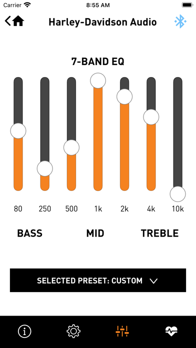 Harley-Davidson Audio Screenshot