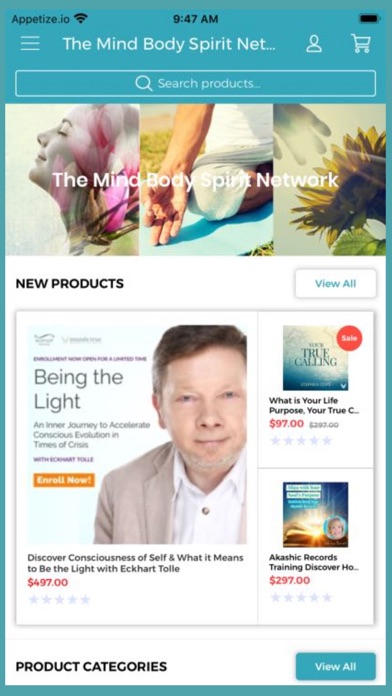 The Mind Body Spirit Network Screenshot