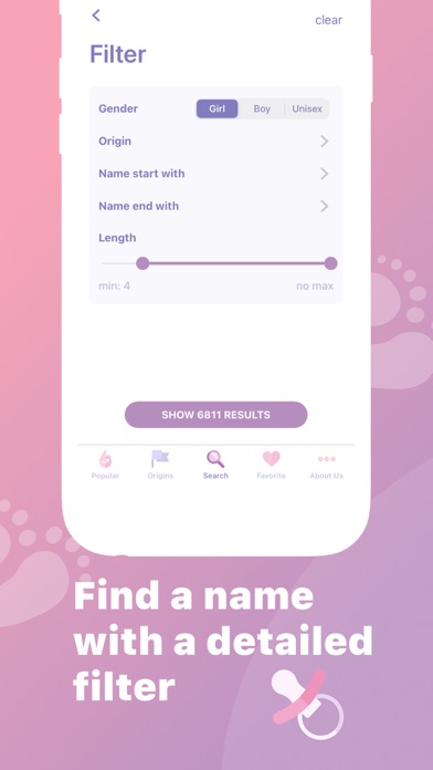 Baby Names: Meaning & Origin Screenshot