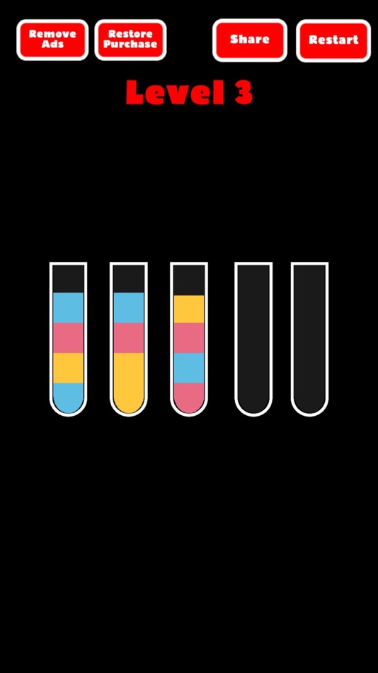 #1. Water Eject Liquid Sort Puzzle (iOS) By: SixBrain Tech