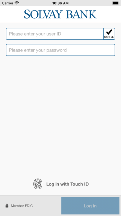 Solvay Bank Business Screenshot