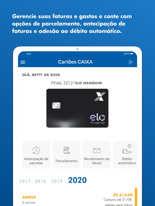 Cartões CAIXA dans l'App Store