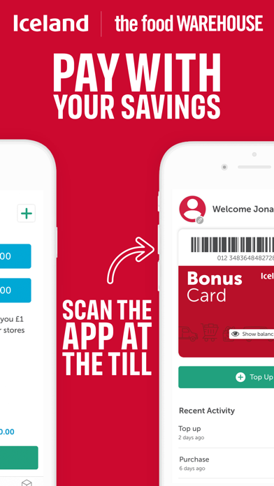Iceland Bonus Card Screenshot