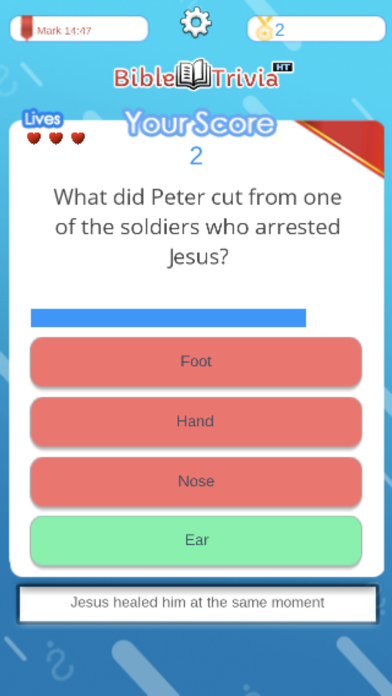 Bible Trivia HT Screenshot