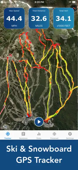 Game screenshot Ski Tracker & Snow Forecast mod apk