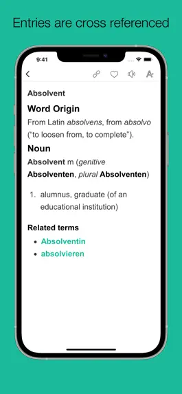 Game screenshot Dictionary of German language hack