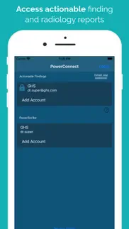 powerconnect mobile clinician iphone screenshot 1