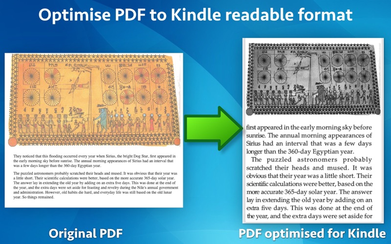 Screenshot #1 pour PDF Converter for Kindle