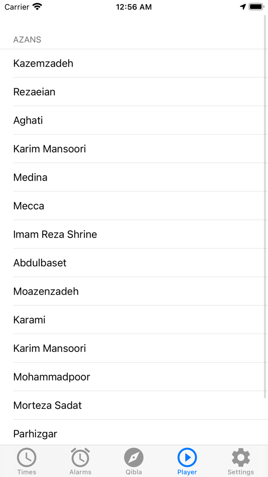 #4. Azan Alarm (iOS) 由: Seyed Ali Hosseini Khayat