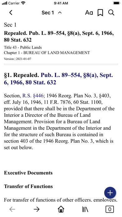 USC 43 - Public Lands Screenshot