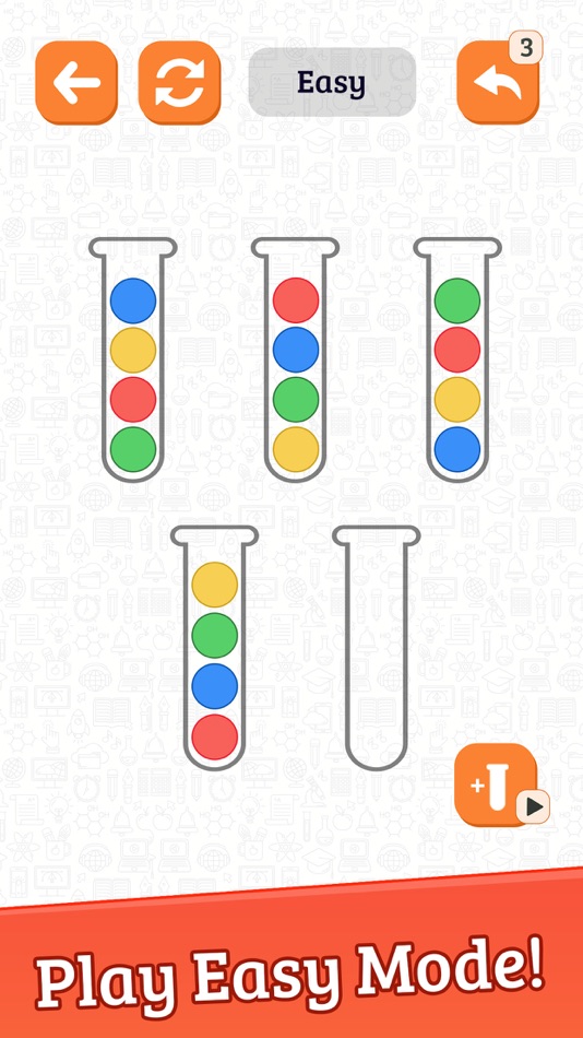 #4. Sort The Balls Challenge (iOS) Podle: Abhishek Akhani