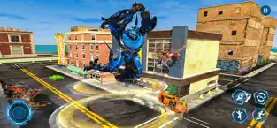 Screenshot 1 SharkMan Robot Transform Game iphone