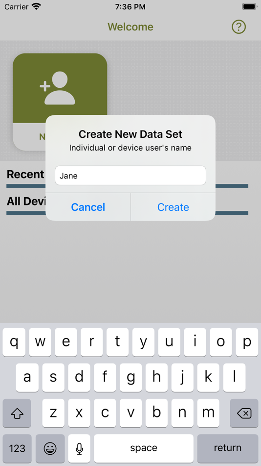 #2. QTF Trial Data Collection (iOS) بواسطة: AbleNet