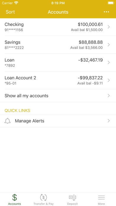 NorthStar Bank Iowa Screenshot
