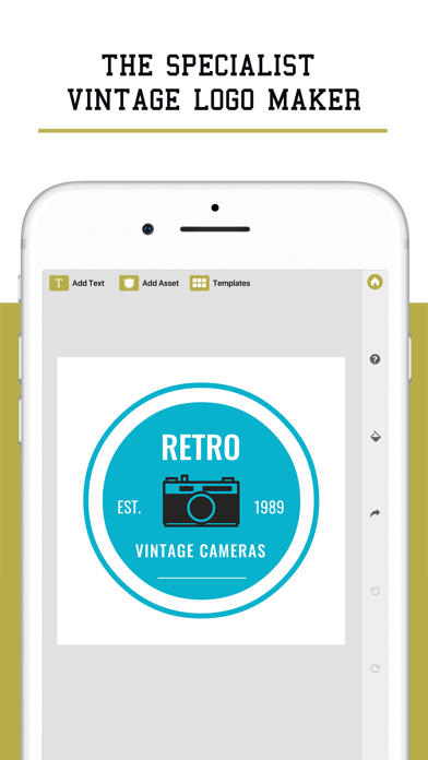 Vintage Logo Maker - Logo King Screenshot