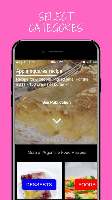 Argentine Food Recipes Screenshot