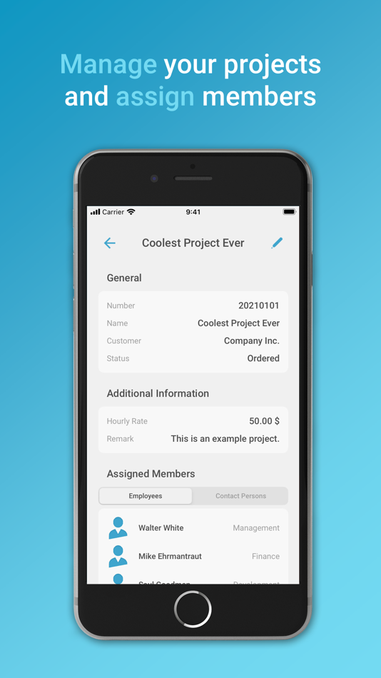 #3. Slim - Business App (iOS) By: PH-Informatik