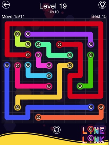 Line Link: Color Block Puzzleのおすすめ画像2