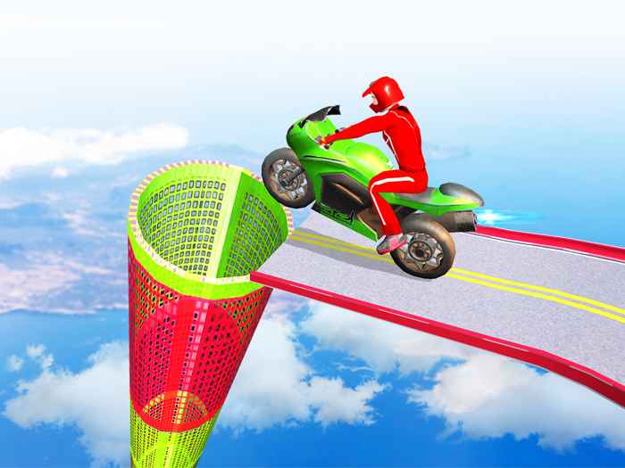Bike Racing Games Stunt Ramps