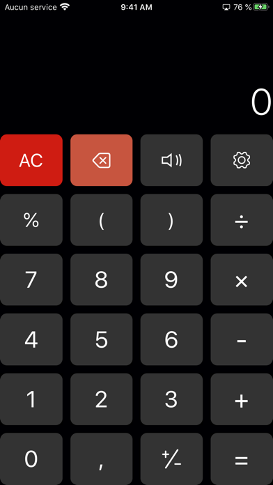 Screenshot #3 pour Calculette - CalcRight