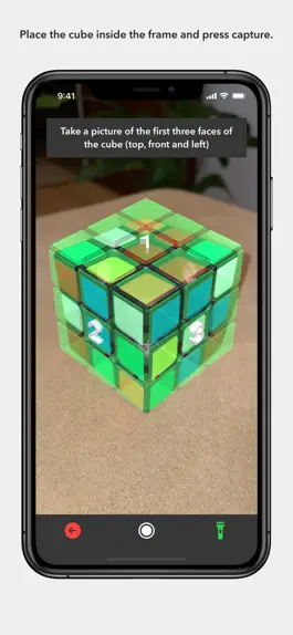 Game screenshot CubeSolver AR apk
