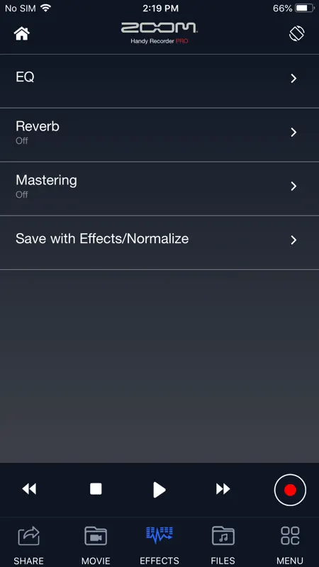 Handy Recorder PRO screenshot 6 of 10