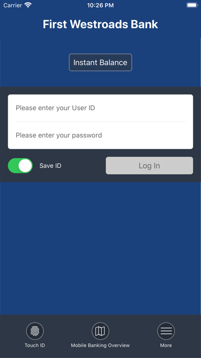 First Westroads Bank Personal Screenshot
