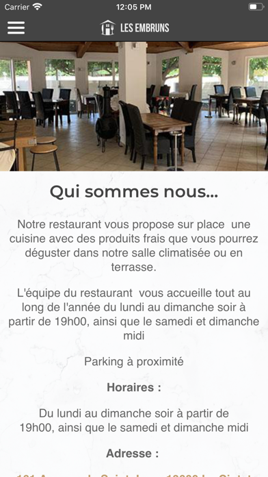 Les Embruns Screenshot 2 - AppWisp.com Les Embruns Screenshot 2 - AppWisp.com