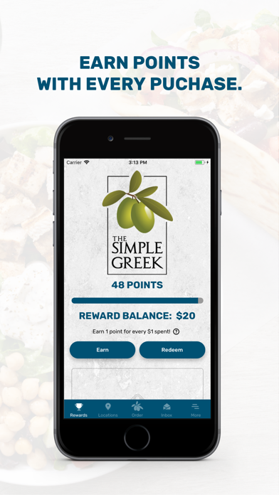 Simple Greek Rewards Screenshot