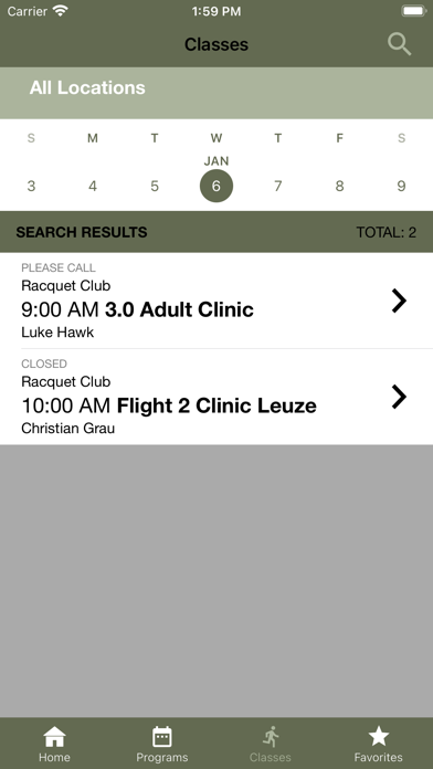 Rosemary Beach Racquet & Fit Screenshot