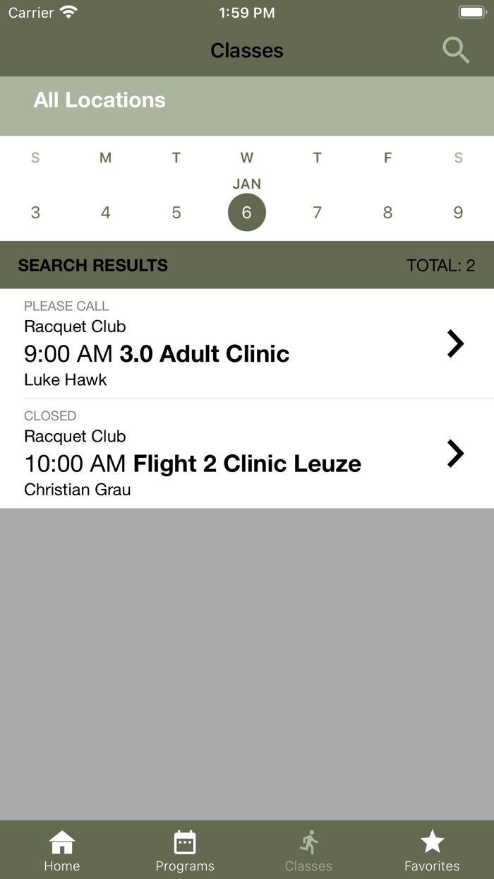 Rosemary Beach Racquet and Fit