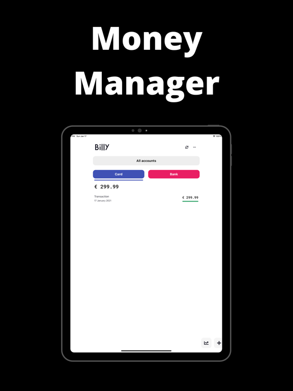 Screenshot #4 pour Billy - Money Manager Sync