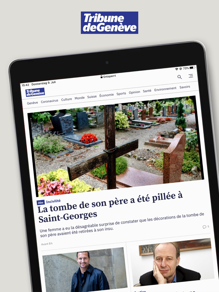 Tribune de Genève web