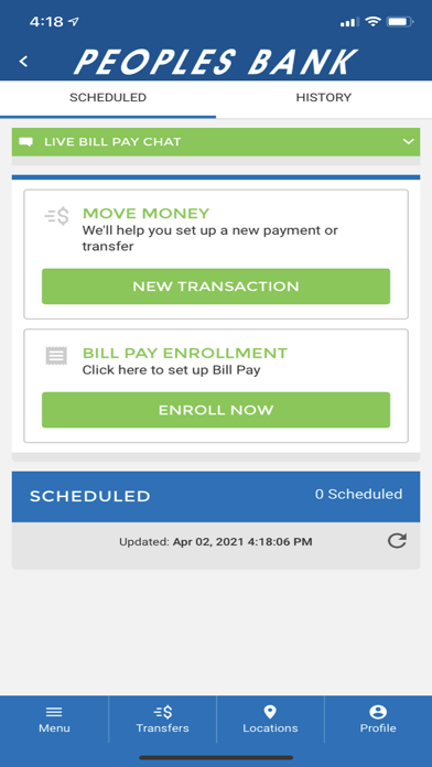 Peoples Bank Magnolia Screenshot