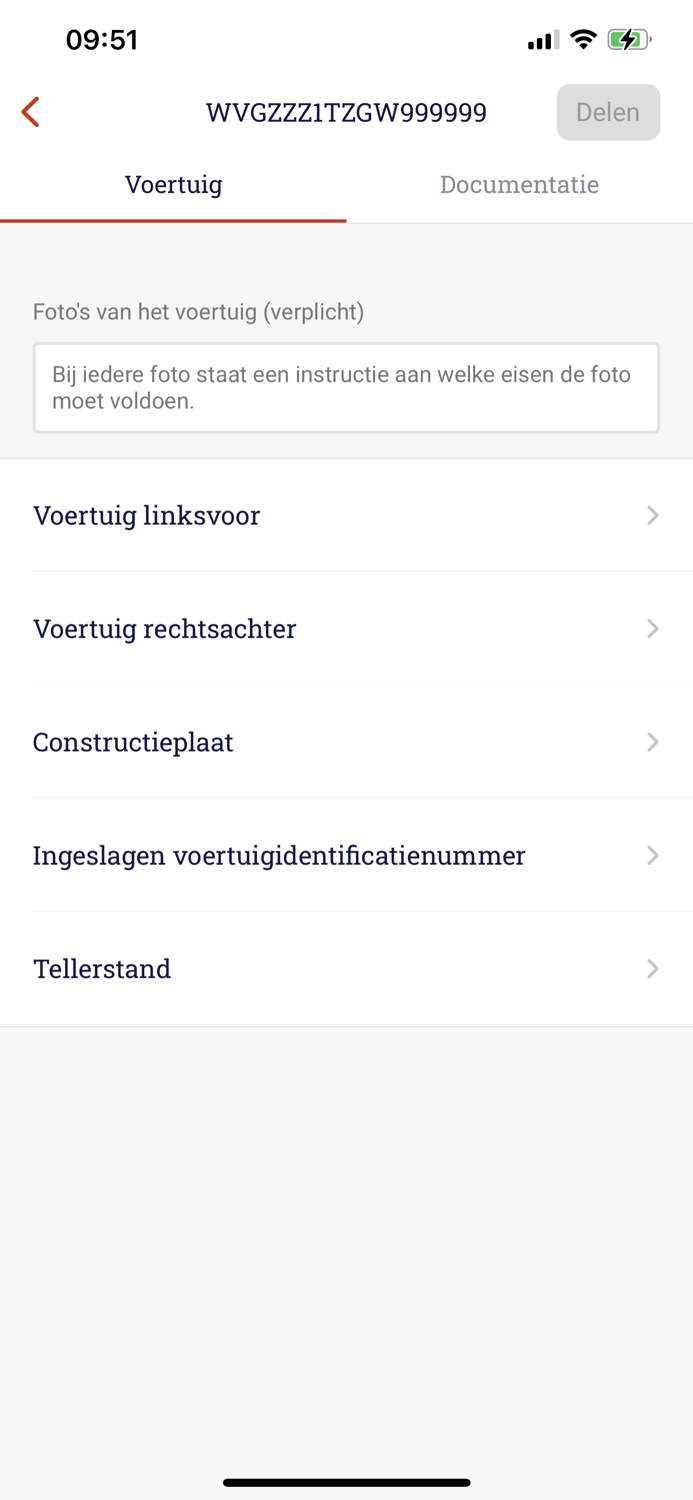 RDW Fotohulp Voertuig