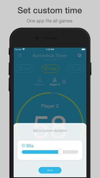 Rummikub Timer Screenshot