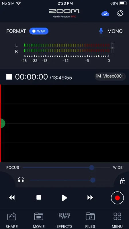 Handy Recorder PRO screenshot 1 of 10