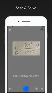 math scaner - ai math solver iphone screenshot 1