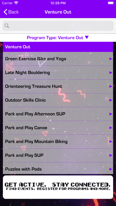 Virginia Tech Rec Sports Screenshot