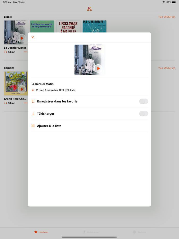 Une Voix...Une Histoire