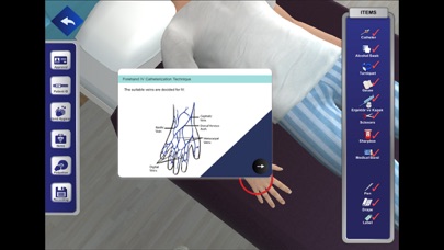3DMedSim-Intravenous Catheter Screenshot