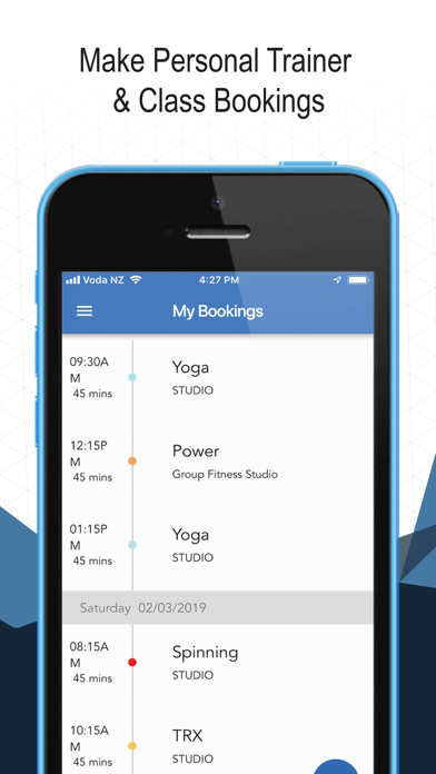 IHF Health Club Screenshot